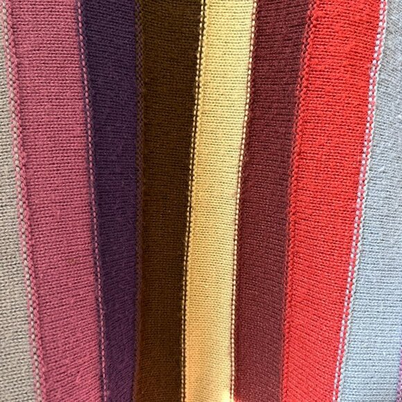 Vintage 70s wool striped sweater small-medium - Picture 4 of 6